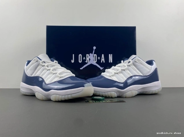 Rep Low Navy Jordan Midnight (2024) FV5104-104 Retro 11 0820
